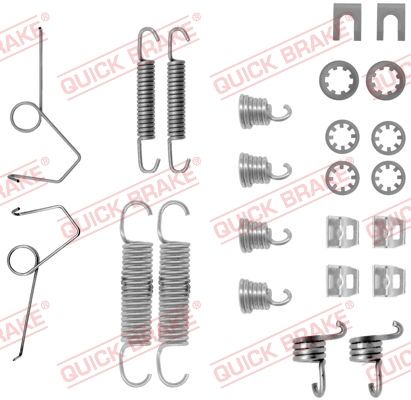 QUICK BRAKE Tarvikesarja, jarrukengät 105-0719